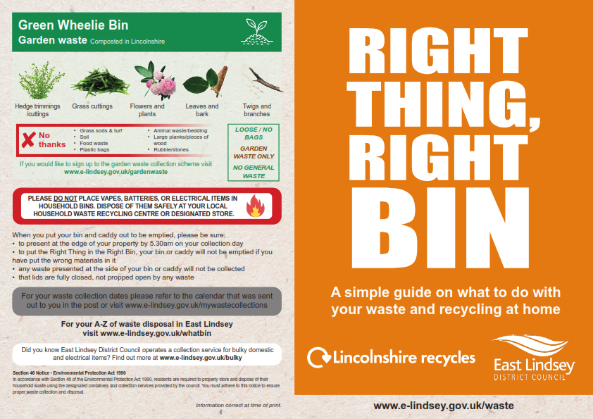 Right Thing Right Bin